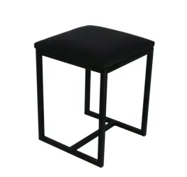 nowoczesny-stolek-taboret-metalowy-tapicerowany-pl