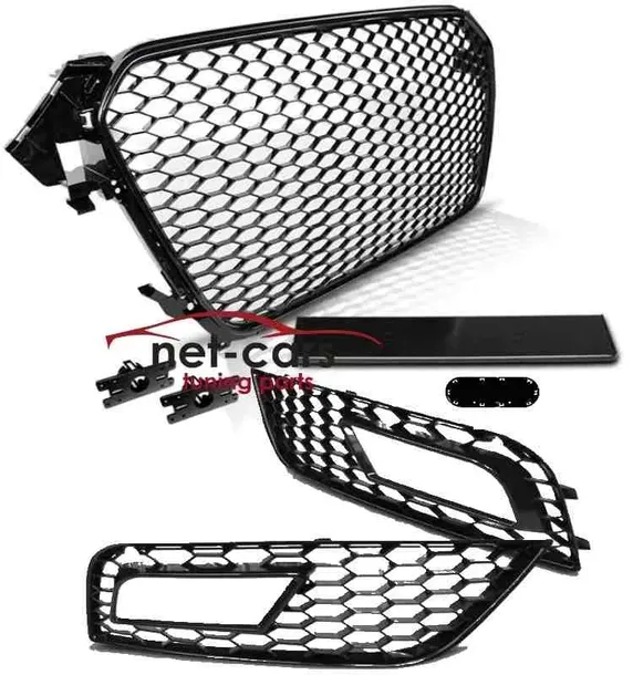 GRILL KRATKI AUDI A4 B8 11-14 WZ RS GRILL POLYSK B