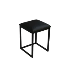 nowoczesny-stolek-taboret-metalowy-tapicerowany-pl