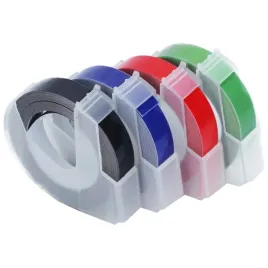 tasma-3d-specmark-do-wytlaczarki-dymo-omega-9mm-rozne-kolory-zestaw-4-sztuk