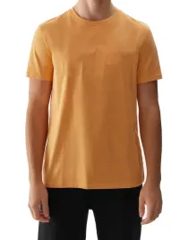 koszulka-4f-meska-4fwss24ttshm1155-64s-pomaranczowa-t-shirt-xl