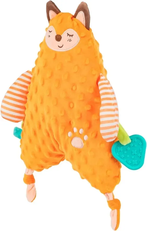 balibazoo-przytulanka-lisek-z-lapka-tulimy-milutka-poduszka-minky-gryzak-stan-nowy