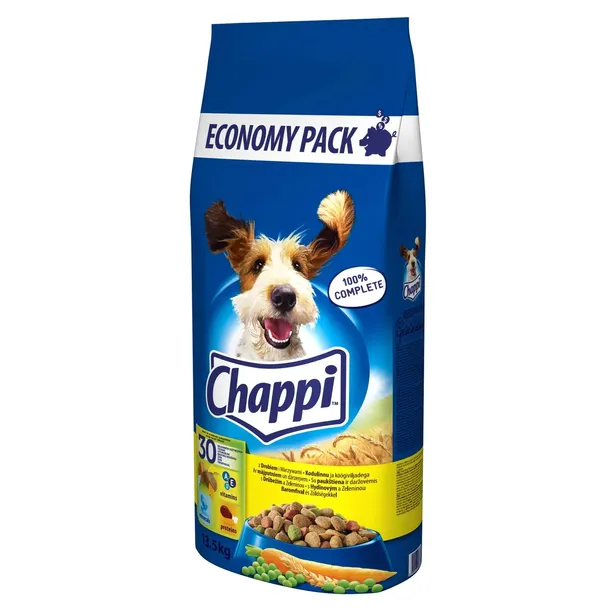 CHAPPI Sucha Karma Dla Psa z Drobiem Drób 13,5kg
