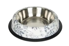 miska-metalowa-na-gumie-dla-psa-kwiaty-071l