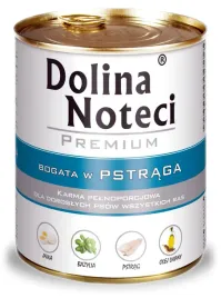 dolina-noteci-puszka-premium-adult-pstrag-mokra-karma-dla-psa-800g