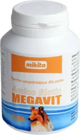 mikita-amino-biotin-megavit-witaminy-dla-psa-na-gestosc-wlosow-50tab