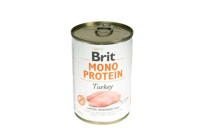 BRIT MONO PROTEIN Karma Dla Psa Turkey 400g