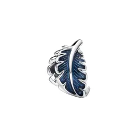 charms-pandora-niebieskie-zakrzywione-pioro