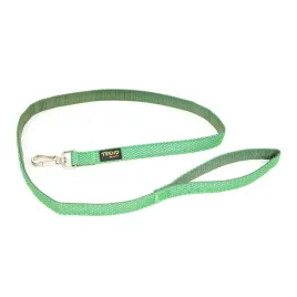 smycz-dla-psa-trend-dots-odblaskowa-20mm-zielona