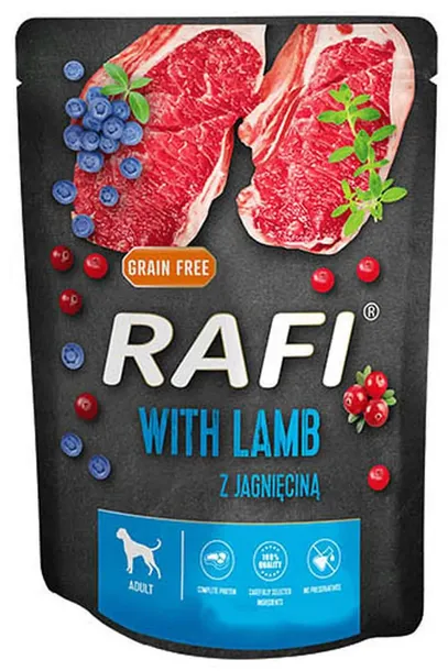 RAFI Grain Free Jagnięcina Karma Dla Psa 300g