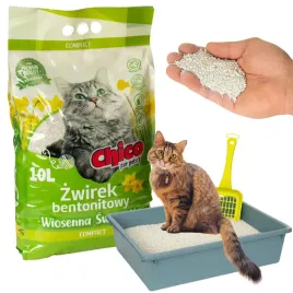 zwirek-dla-kota-bentonitowy-drobny-zbrylajacy-compact-wiosenna-swiezosc-10l
