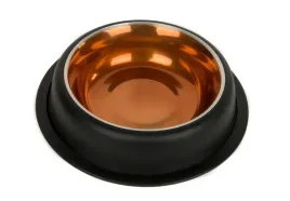 miska-metalowa-dla-psa-czarno-miedziana-047l