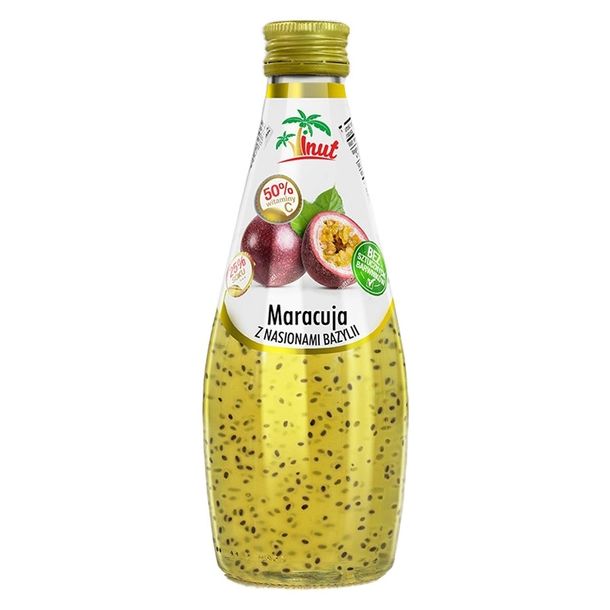 Napój Vinut Maracuja z nasionami bazyli 290ml