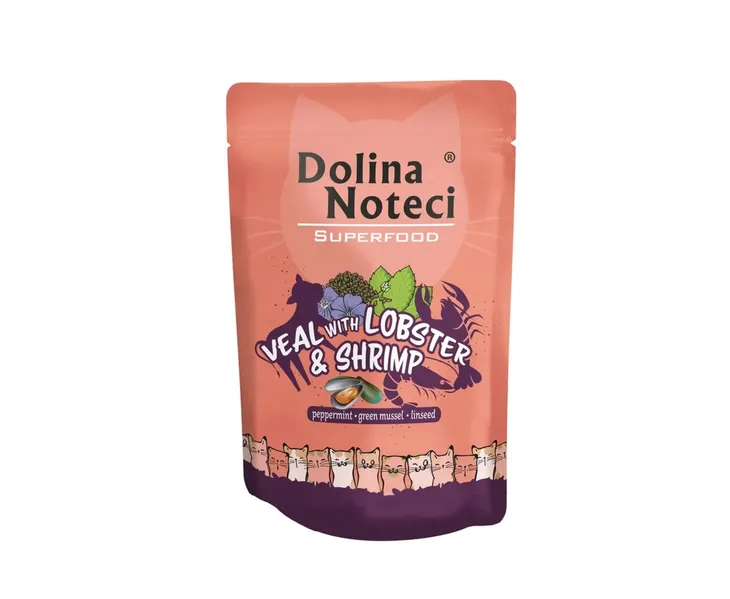 Dolina Noteci Superfood Kot Cielęcina Homar 85g