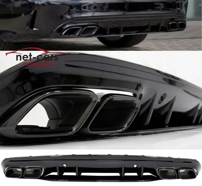 DYFUZOR SPOILER MERCEDES W205 S205 -20 C 63 AMG B