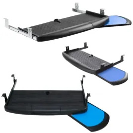 polka-pod-klawiature-z-myszka-do-biurka-wysuwana-szuflada-klawiatury-czarna