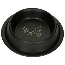 chico-pojedyncza-miska-metalowa-dla-kota-na-gumie-laser-cat-024l