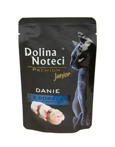 Dolina Noteci danie dorsza premium kot junior 85g