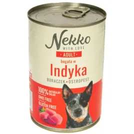 nekko-adult-karma-dla-psa-indyk-burak-400g