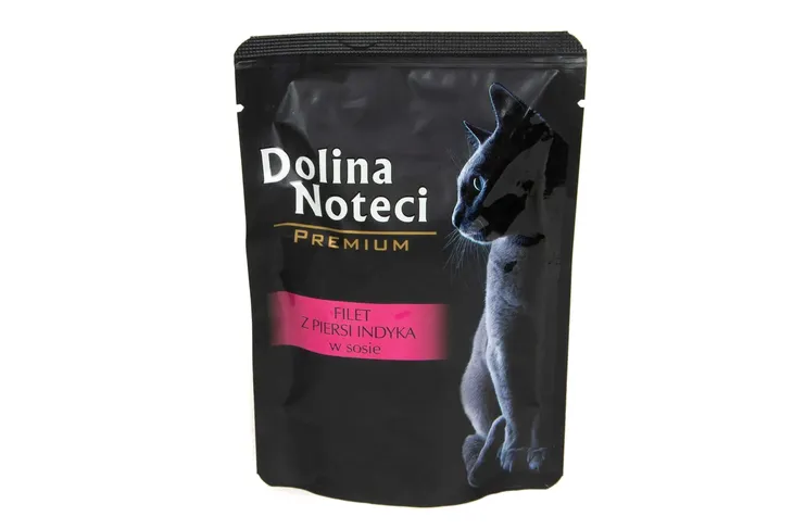 Dolina Noteci Karma Dla Kota Filet z Piersi Indyka Saszetka 85g