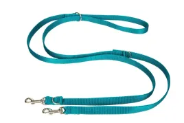 smycz-psa-tasma-regulowana-16mm-110-185cm-morska