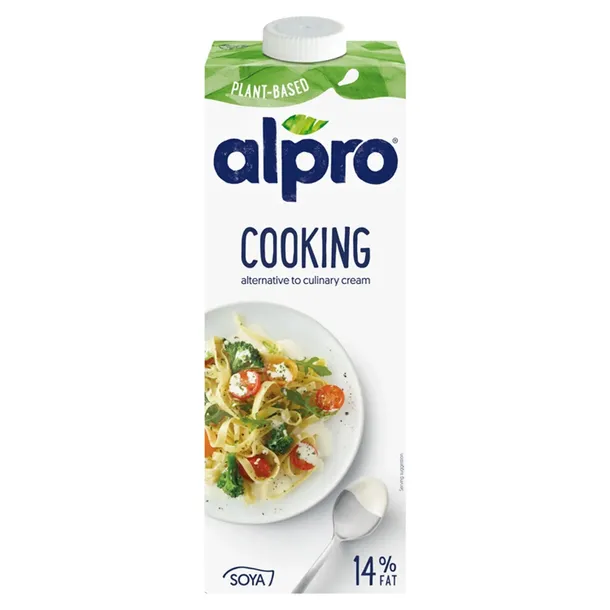 ALPRO SOJOWA ŚMIETANA ŚMIETANKA DO GOTOWANIA BEZGLUTENOWA 14% 1L