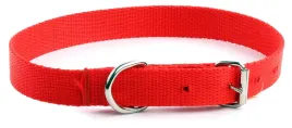 obroza-dla-psa-materialowa-tasma-23-30cm-czerwona