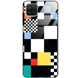etui-do-samsung-a12-5g-glass-case-kwadraty-stylowe-wzory