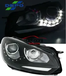 lampy-reflektory-vw-golf-6-dayline-led-drl-5k0-h7