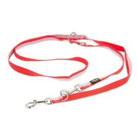 smycz-przepinana-trend-stripe-20mm-czerwona