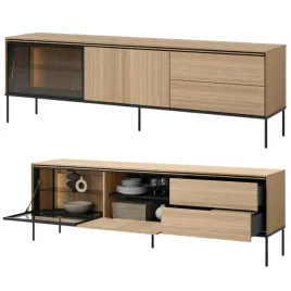 szafka-rtv-z-szufladami-przeszklona-led-komoda-pod-tv-197-dab-czarny-vi-08