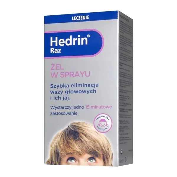 Hedrin Raz, żel w sprayu, 60 ml