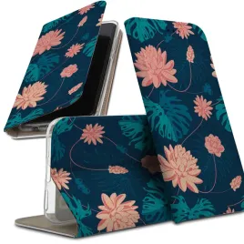etui-case-magnet-do-huawei-y6p-natura-kwitnace-kwiaty-liscie-pelne-wzory