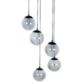 lampa-wiszaca-szklana-5-punktowa-czarna-noel-lumarko