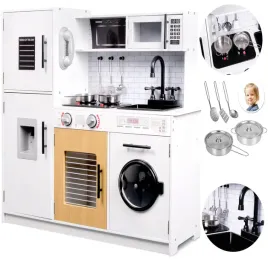 duza-kuchnia-drewniana-dla-dzieci-edukacyjna-interaktywna-ledy-akcesoria