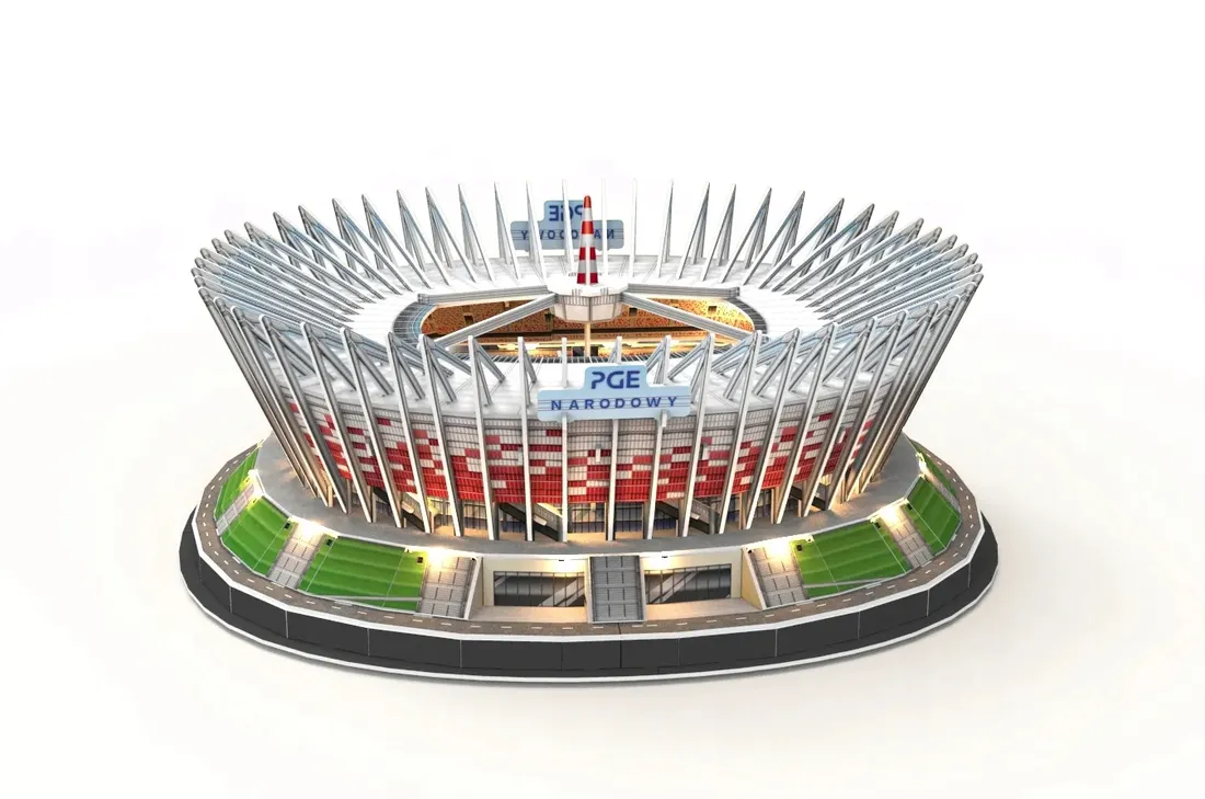 puzzle-3d-stadion-pge-narodowy-led-cubic-fun-144-elementow