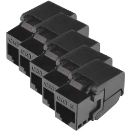 x5-zestaw-samozaciskowy-keystone-solarix-cat6-utp-rj45-sxkj-6-utp-bk-sa
