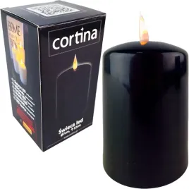 swieca-dekoracyjna-cortina-6-20-wax-znicz-elektryczny-led-fi7-czarna-12cm