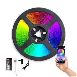 tasma-led-rgb-5050-aplikacja-smart-home-5m-pilot-bluetooth-muzyka-zestaw