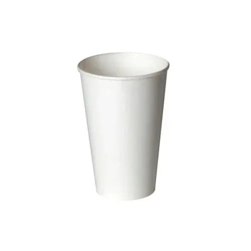 KUBKI PAPIEROWE Białe Jednorazowe 400 ml 50 sztuk Do Kawy Herbaty