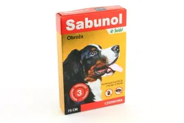 sabunol-obroza-pchly-kleszcze-psa-czerwona-75cm