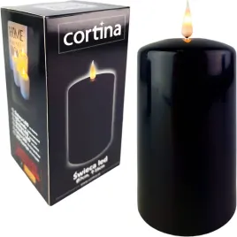 swieca-dekoracyjna-cortina-7-20-wax-znicz-elektryczny-led-fi7-czarna-16cm
