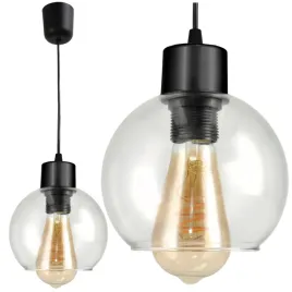 szklana-lampa-wiszaca-sufitowa-zyrandol-led-e27-kula-kulka-przezroczysta