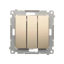 kontakt-simon-54-lacznik-potrojny-z-podswietleniem-led-zloty-mat-dw31l