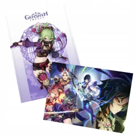plakat-a3-genshin-impact-kuki-shinobu-do-wyboru