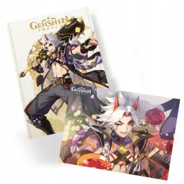 plakat-a3-genshin-impact-arataki-itto-do-wyboru