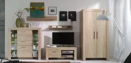 zestaw-mebli-cezar-szafa-komoda-witryna-polki-szafka-rtv-dab-sonoma
