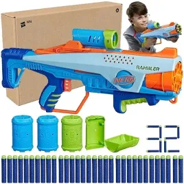 nerf-elite-junior-rookie-pack-wyrzutnia-pistolet-32-strzalki-pociski-hasbro