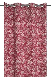 zaslona-gotowa-bibury-140x260-cm-czerwona-kwiaty-boho-na-przelotki-kolka