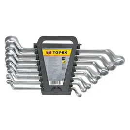 topex-klucze-oczkowe-odgiete-6-22-mm-8szt-35d856
